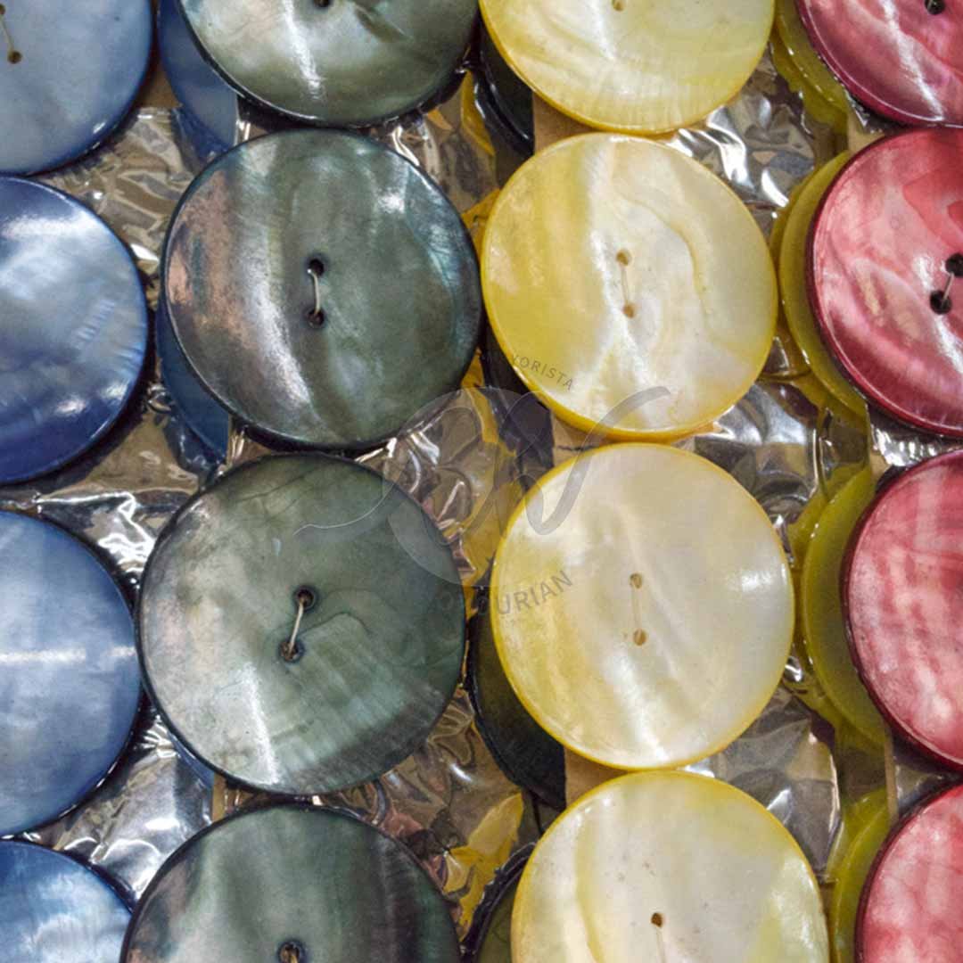 Botones metálicos, nácar, joya y de colores - Mercería La Costura